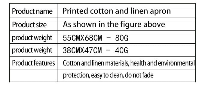 Oil-proof Sleeveless Apron