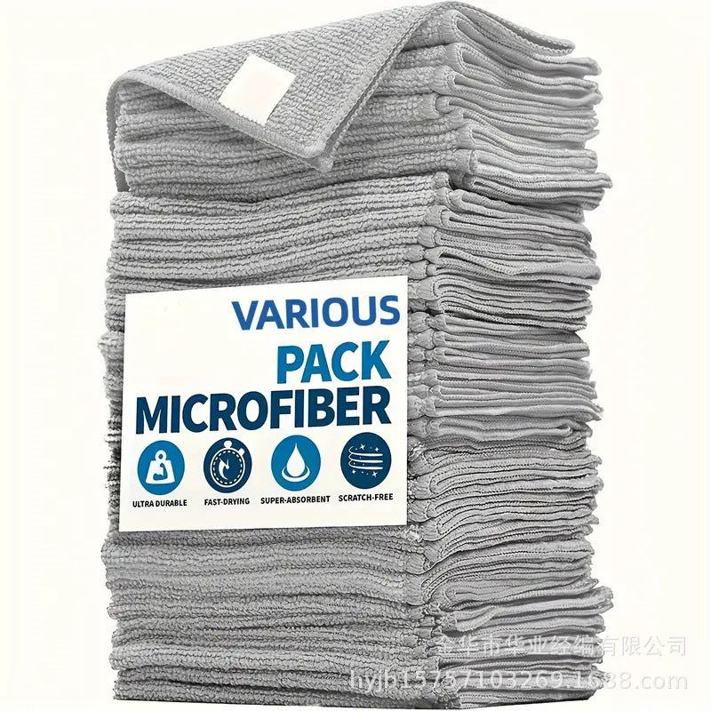 Ultra-fine Microfiber Dish Towel Kitchen Scouring Pad