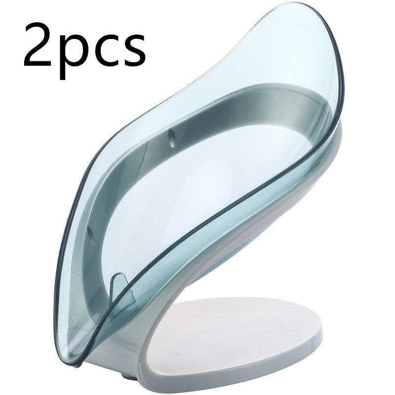 Self-Draining Bathroom Soap Holder with Anti-Slip Base