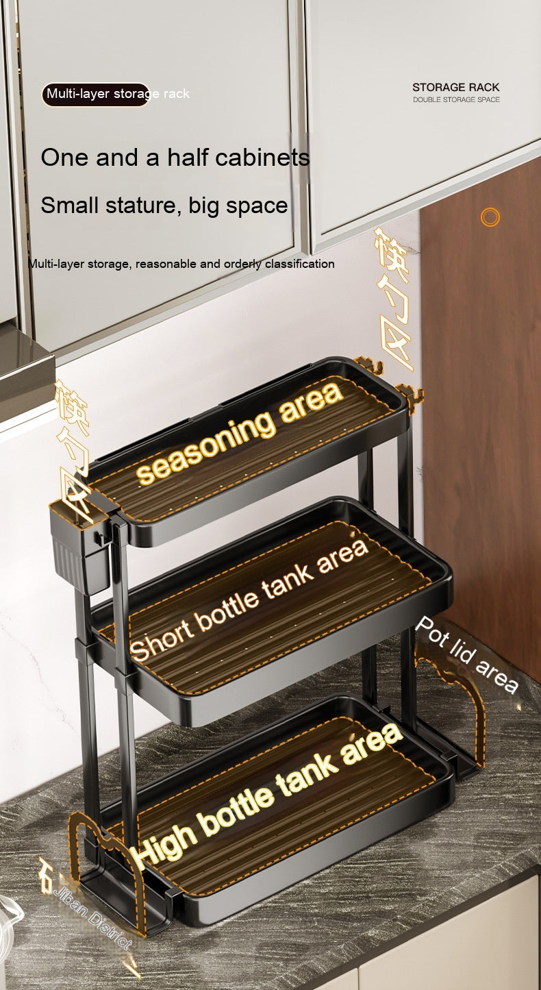 Kitchen Rack For Seasoning Multi-layer Storage