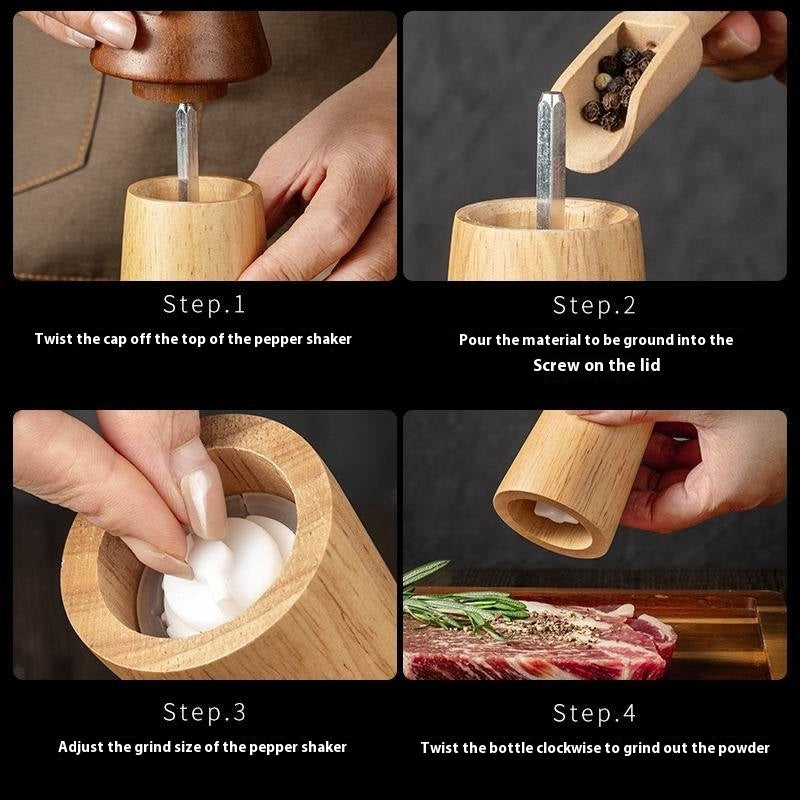 Tree Pepper Grinder