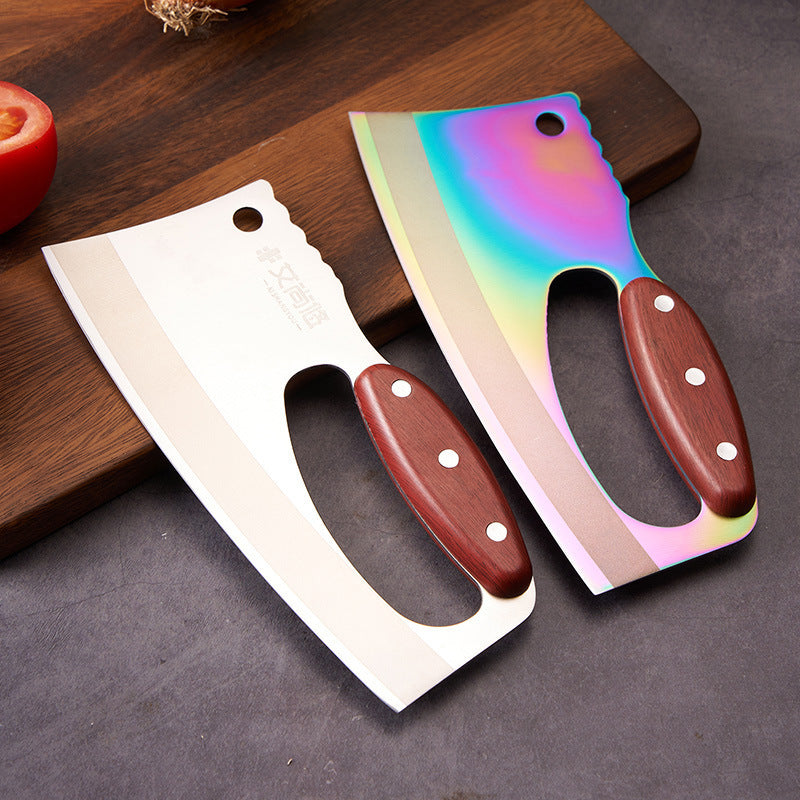 Wood Grain Handle Knife Kitchen Supplies