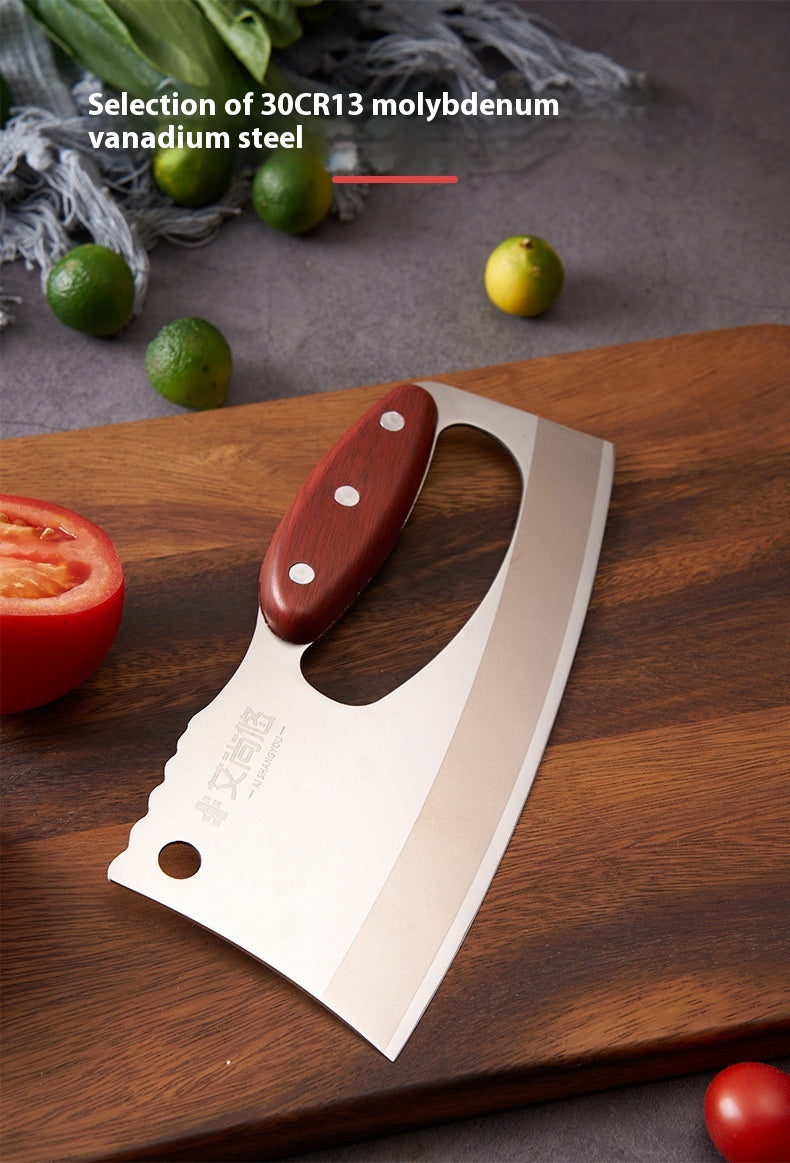 Wood Grain Handle Knife Kitchen Supplies