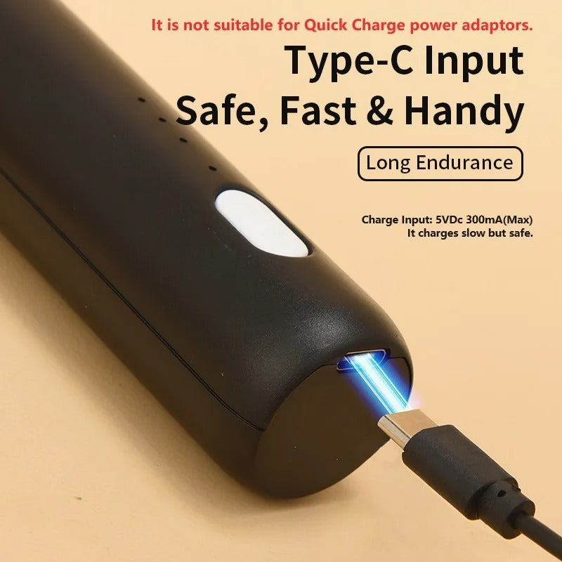 Electric Milk Frother Coffee Handheld Wireless Charging Foam Maker