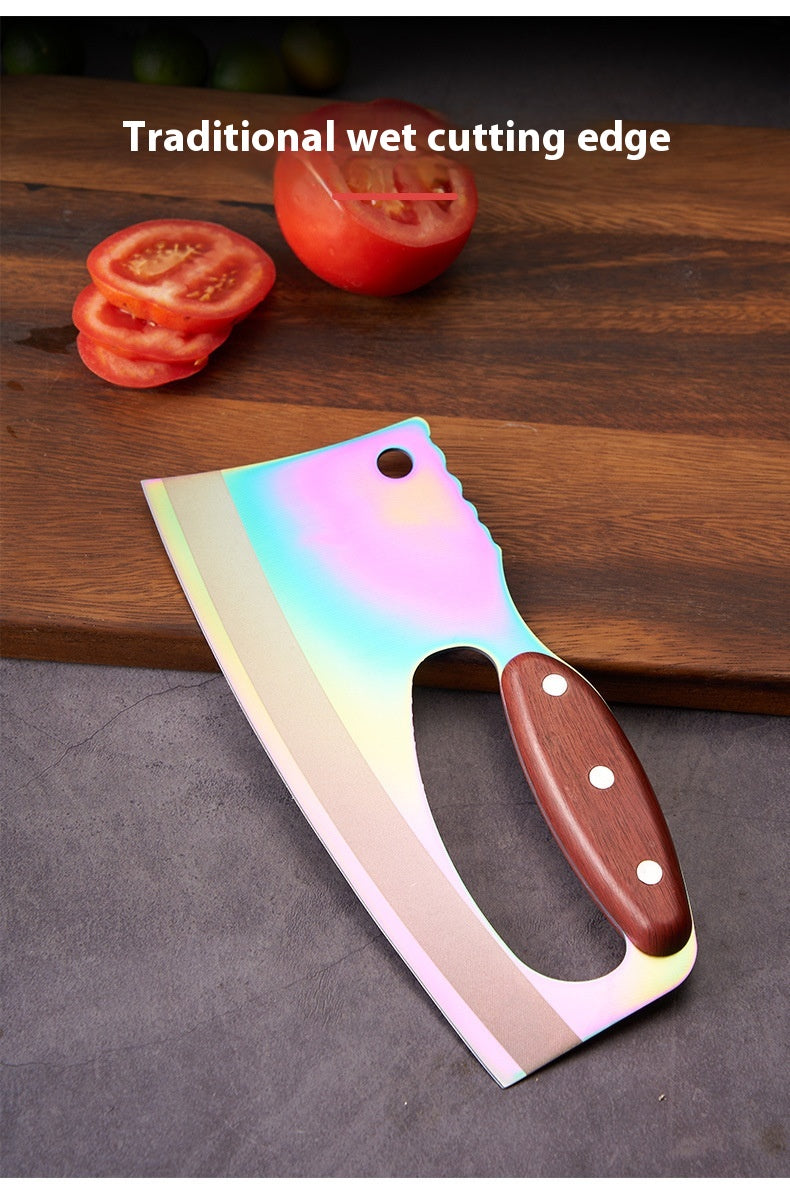 Wood Grain Handle Knife Kitchen Supplies