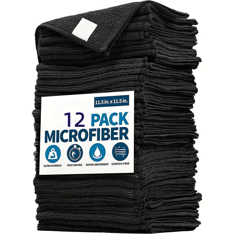 Ultra-fine Microfiber Dish Towel Kitchen Scouring Pad